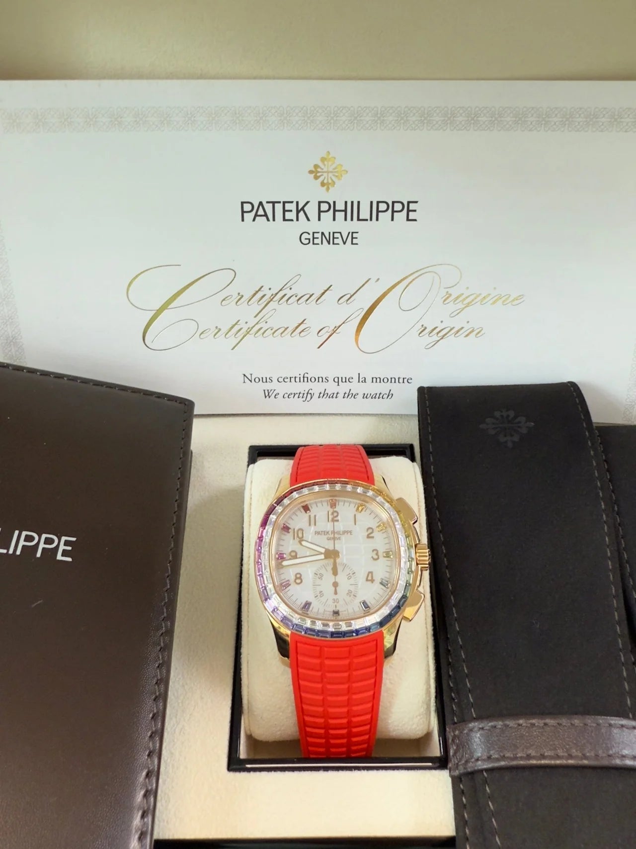 PATEK PHILIPPE AQUANAUT Luce Rainbow SUPER CLONE SWISS MACHINE