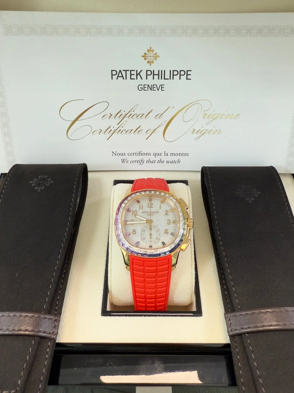 PATEK PHILIPPE AQUANAUT Luce Rainbow SUPER CLONE SWISS MACHINE