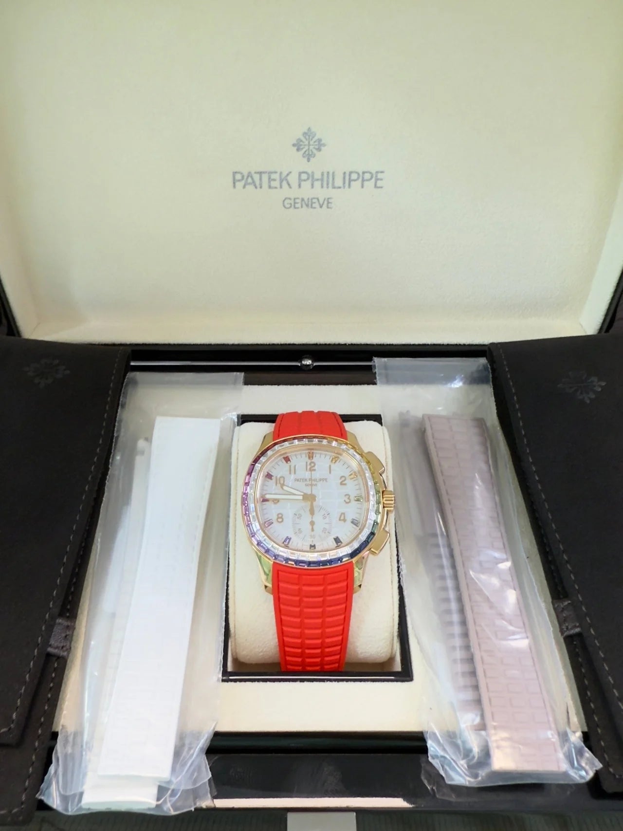 PATEK PHILIPPE AQUANAUT Luce Rainbow SUPER CLONE SWISS MACHINE