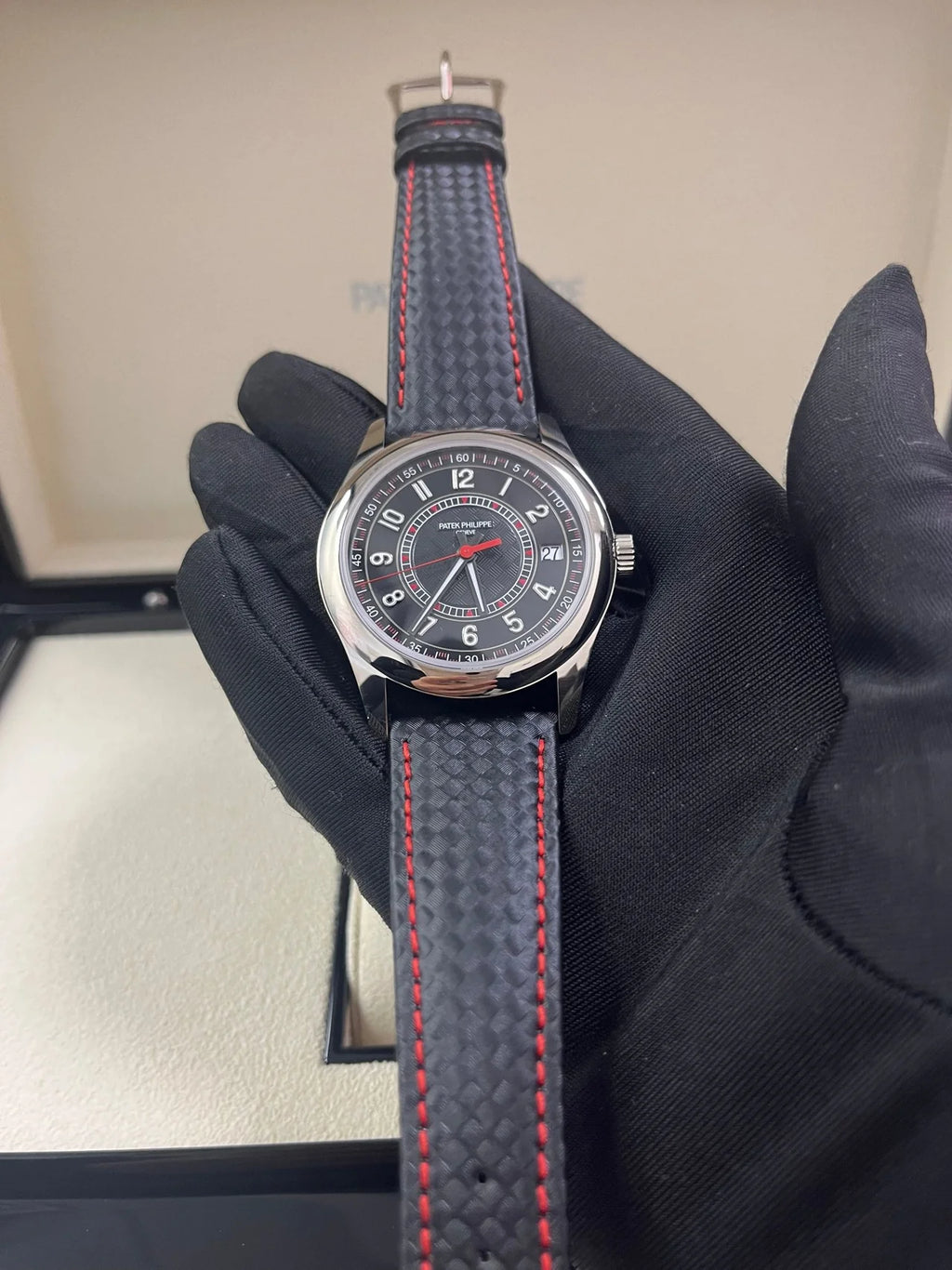 Patek Philippe Calatrava Date Sweep Seconds Super Clone Swiss Machine