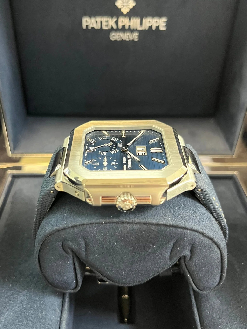 Patek Philippe Cubitus Platinum Case Sunburst  Super Clone Swiss Machine