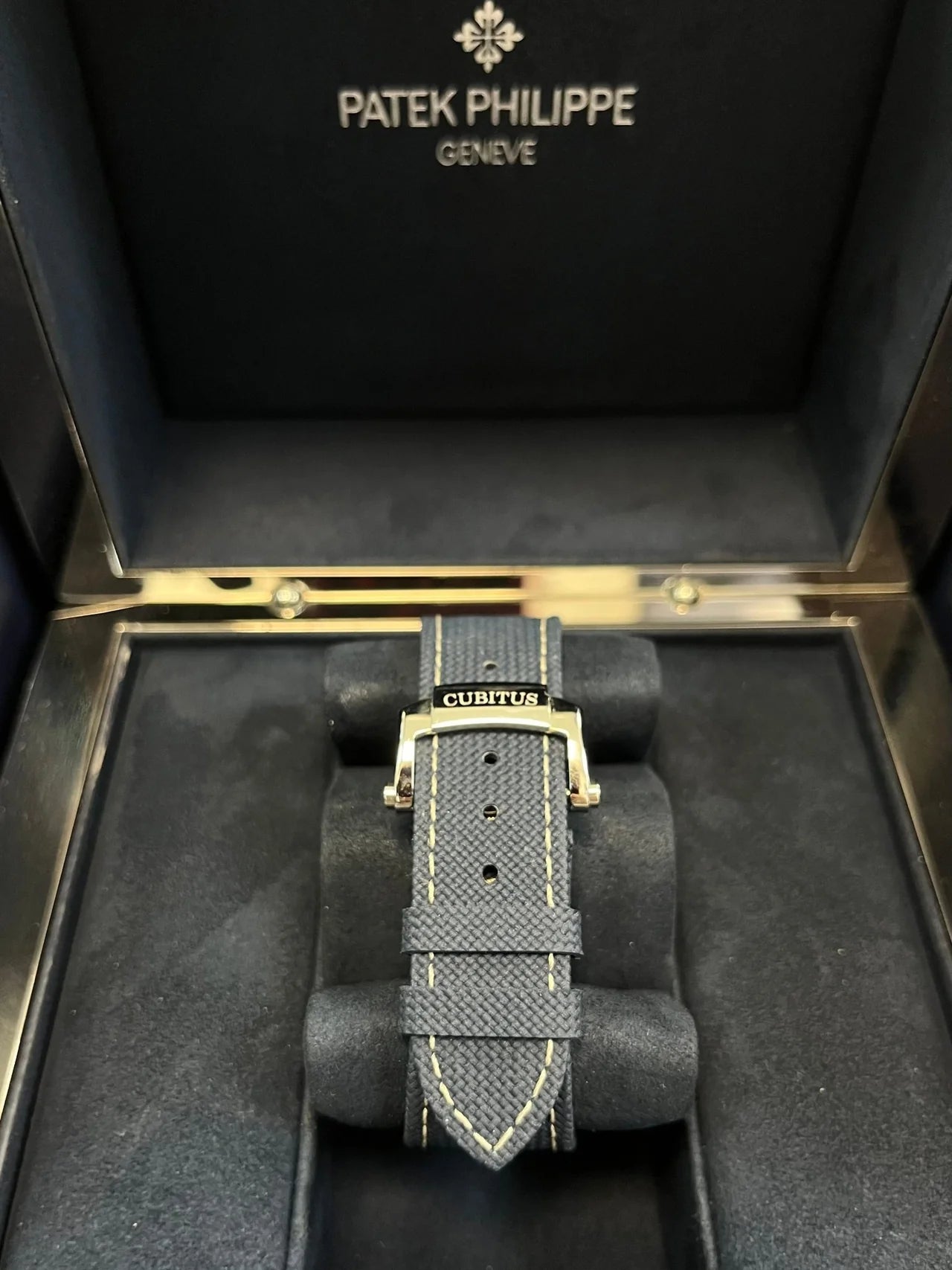 Patek Philippe Cubitus Platinum Case Sunburst  Super Clone Swiss Machine