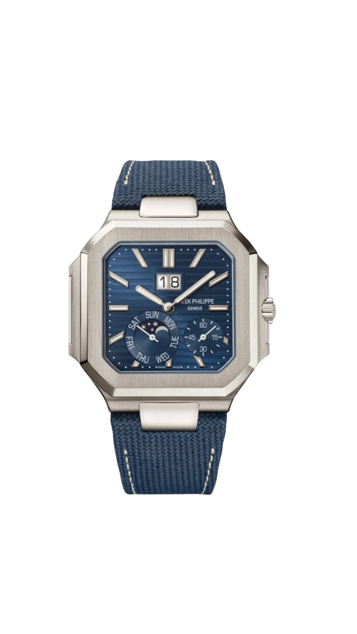 Patek Philippe Cubitus Platinum Case Sunburst  Super Clone Swiss Machine