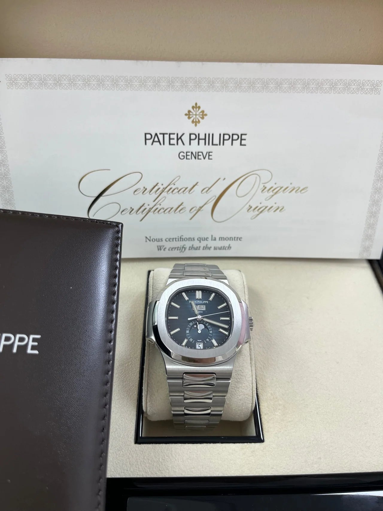 Patek Philippe Nautilus Calender Super Clone Swiss Machine