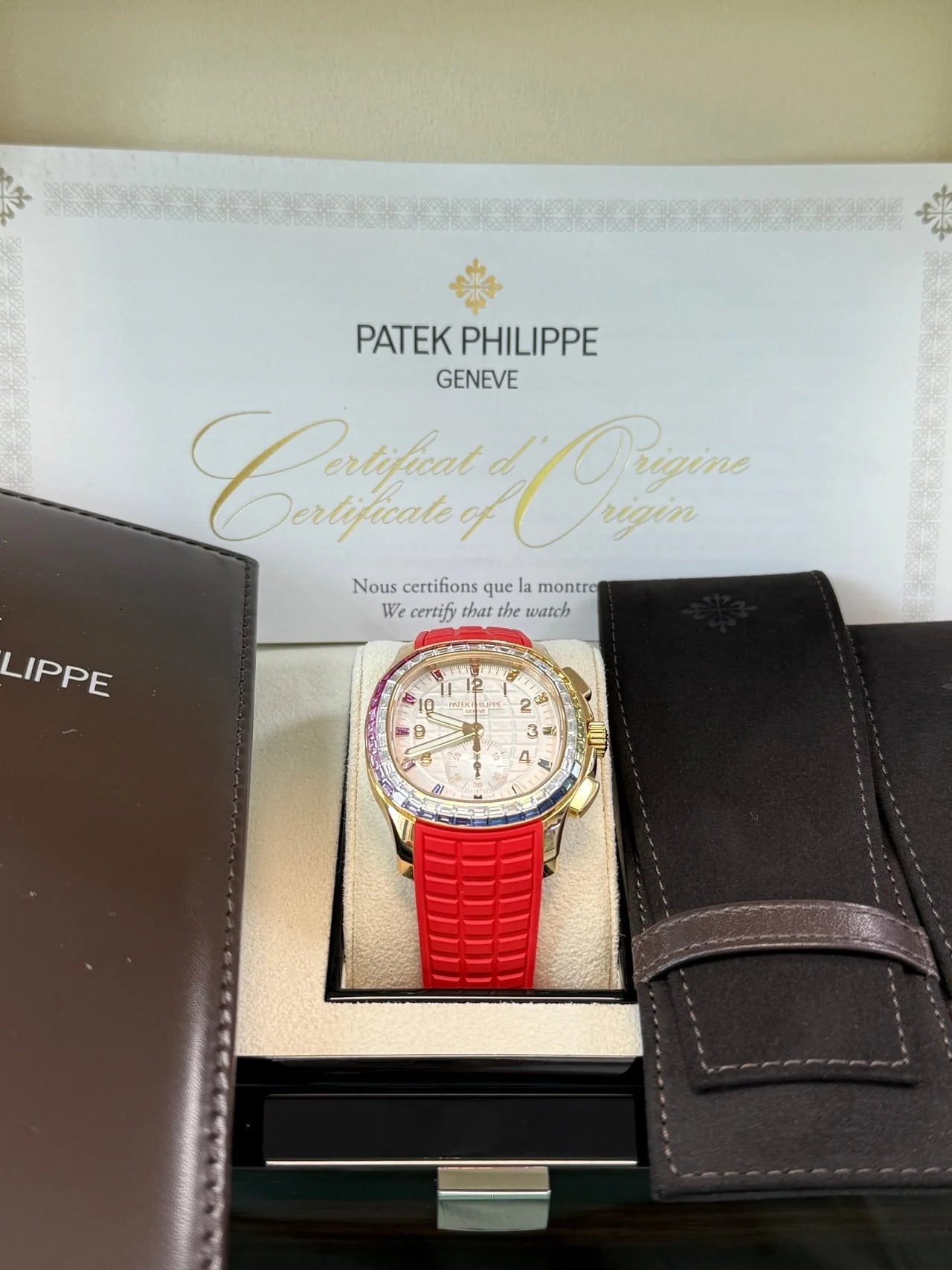 PATEK PHILIPPE AQUANAUT Luce Rainbow SUPER CLONE SWISS MACHINE