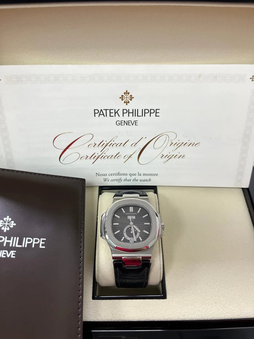 Patek Philippe Nautilus Calender Moon Phase Super Clone Swiss Machine