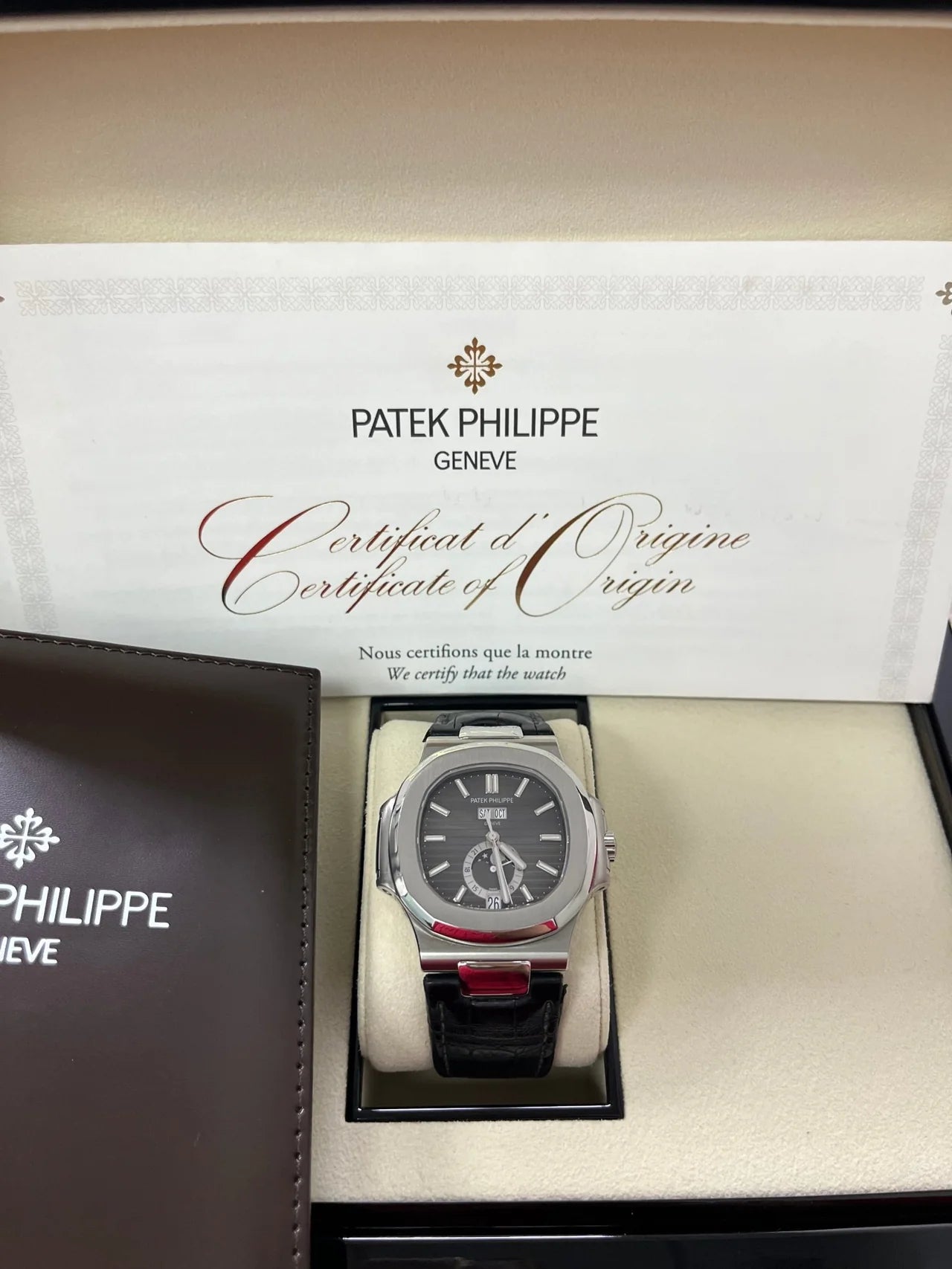 Patek Philippe Nautilus Calender Moon Phase Super Clone Swiss Machine