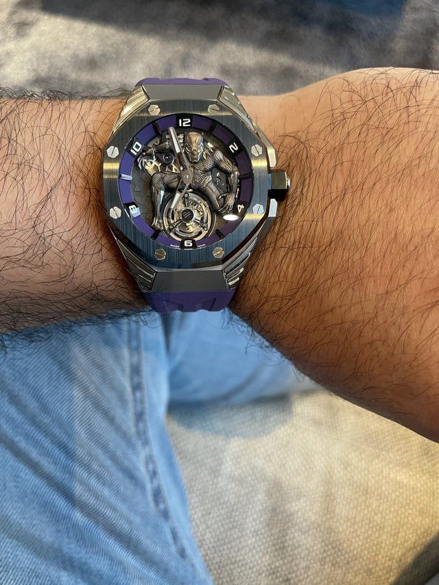 Audemars piguet Concept black panther Super Clone Swiss Machine