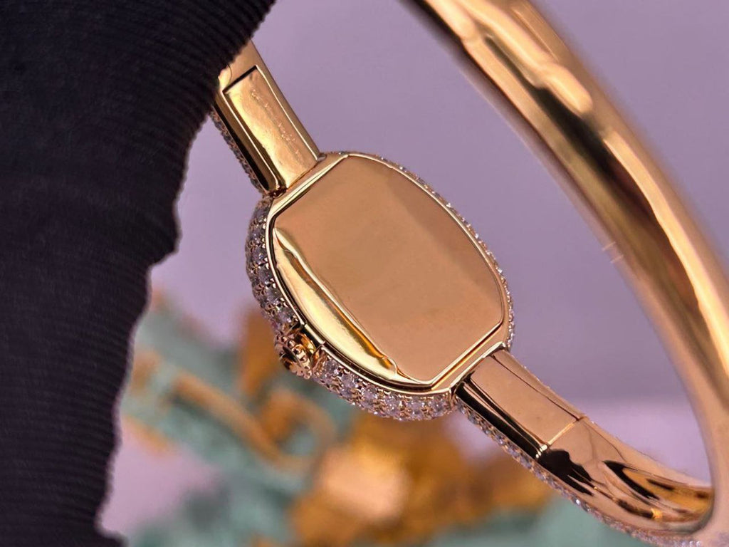 Cartier Baignoire diamonds Super Clone Swiss Machine