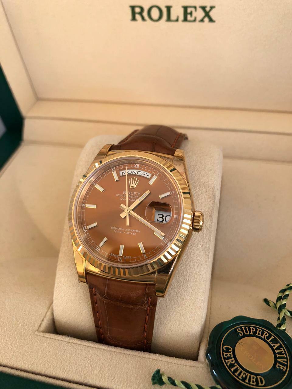 Rolex DayDate Super Clone Swiss Machine
