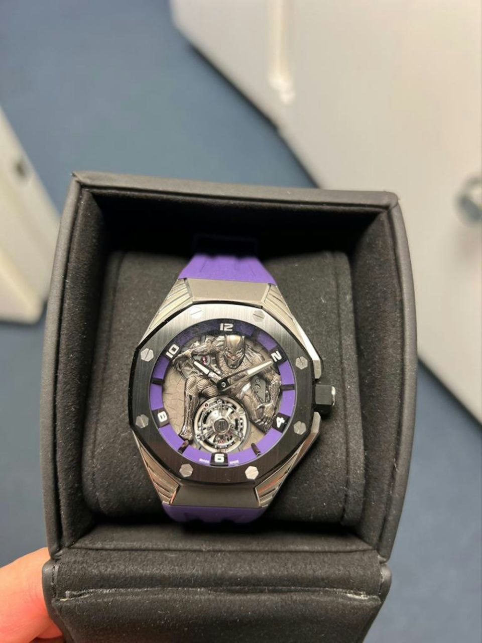 Audemars piguet Concept black panther Super Clone Swiss Machine