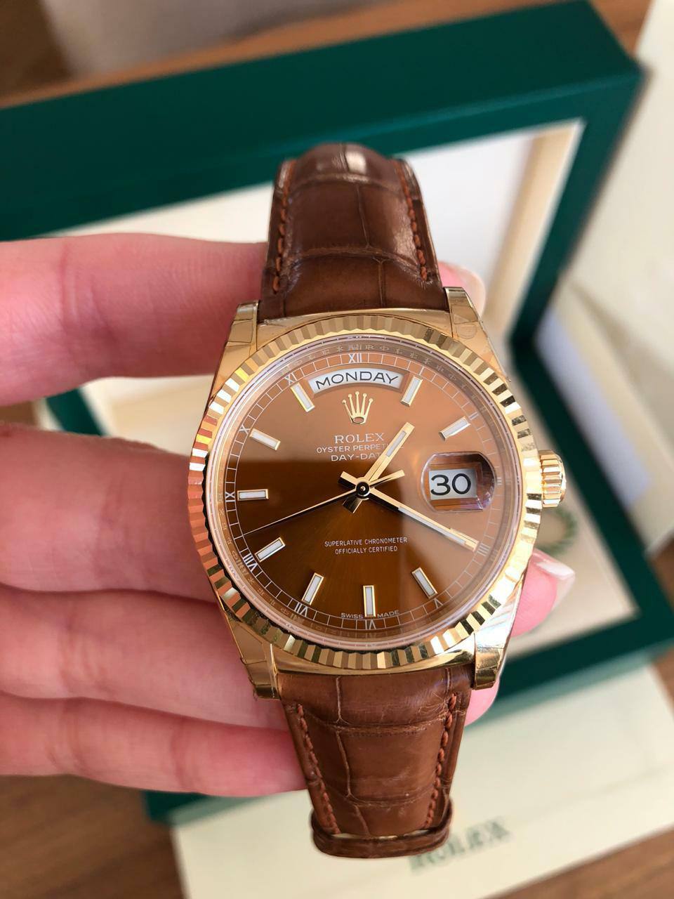 Rolex DayDate Super Clone Swiss Machine