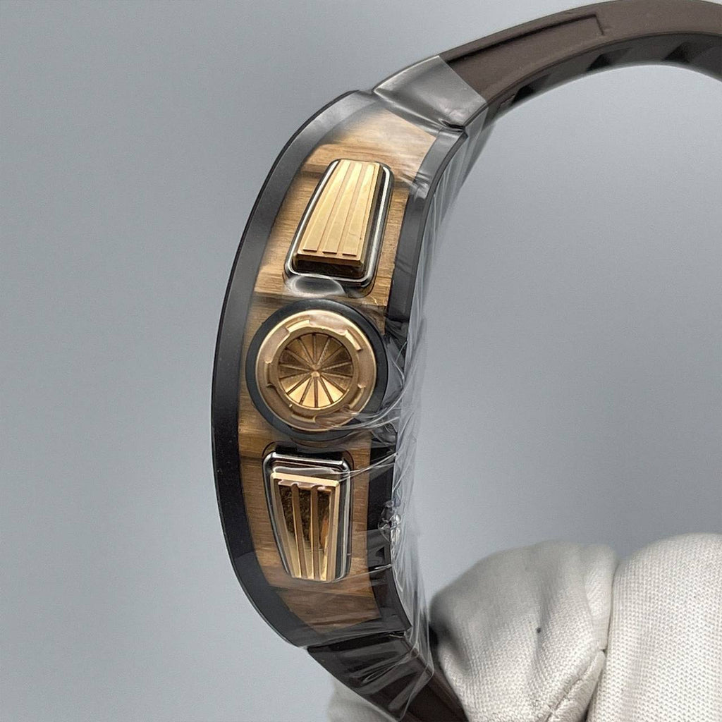 RICHARD MILLE RM 011 BROWN  ASIA EDITION super clone swiss machine