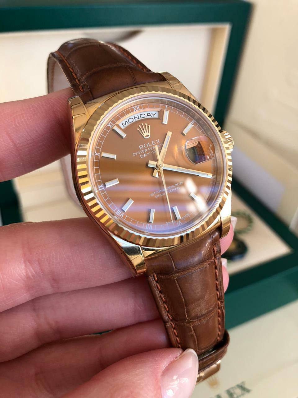 Rolex DayDate Super Clone Swiss Machine