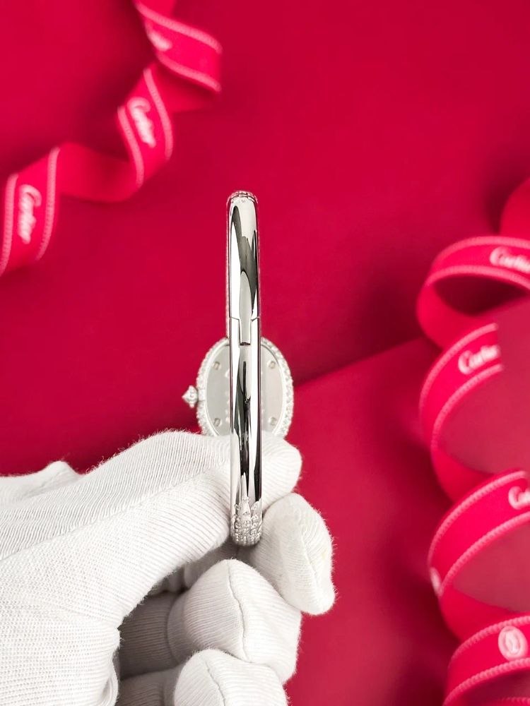 Cartier Baignoire diamonds Super Clone Swiss Machine