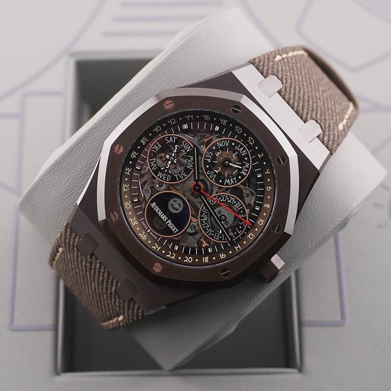 Audemars Piguet Royal Oak Perpetual Calendar Openworked "Cactus Jack" Limited Edition Super Clone Swiss Machine