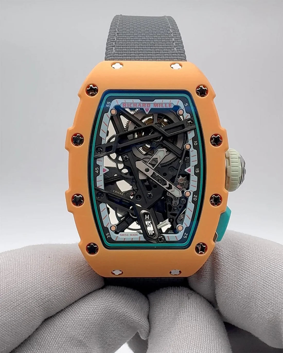 Richard Mille RM 07-04 Salmon Dial super clone swiss machine