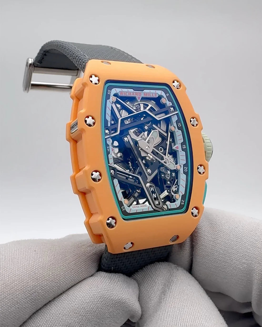 Richard Mille RM 07-04 Salmon Dial super clone swiss machine