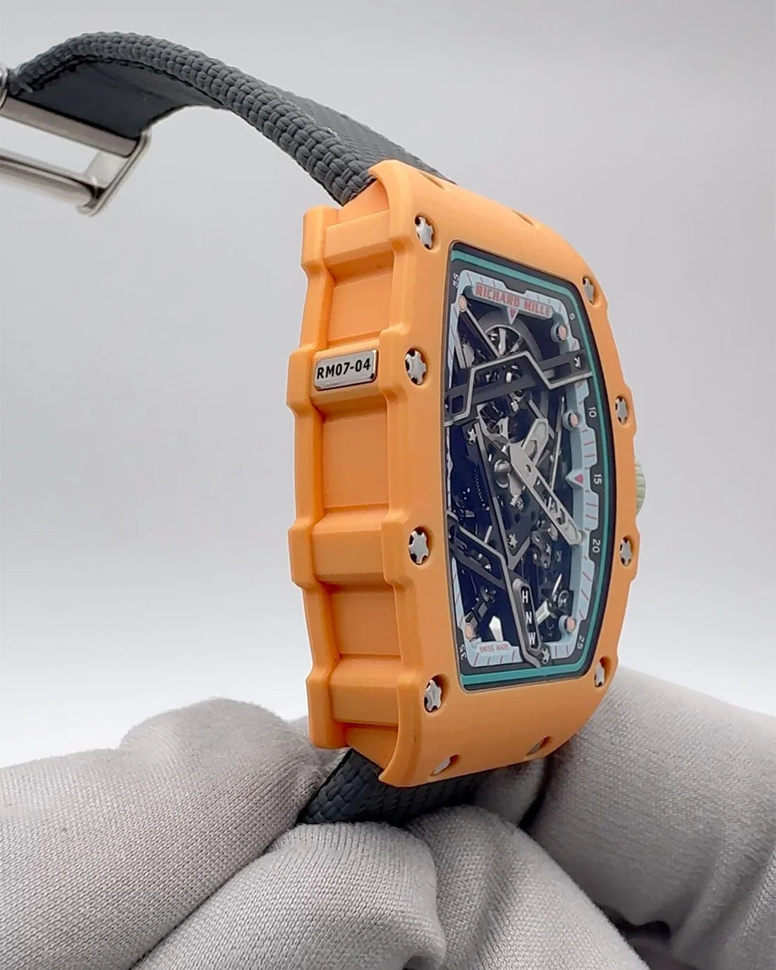 Richard Mille RM 07-04 Salmon Dial super clone swiss machine