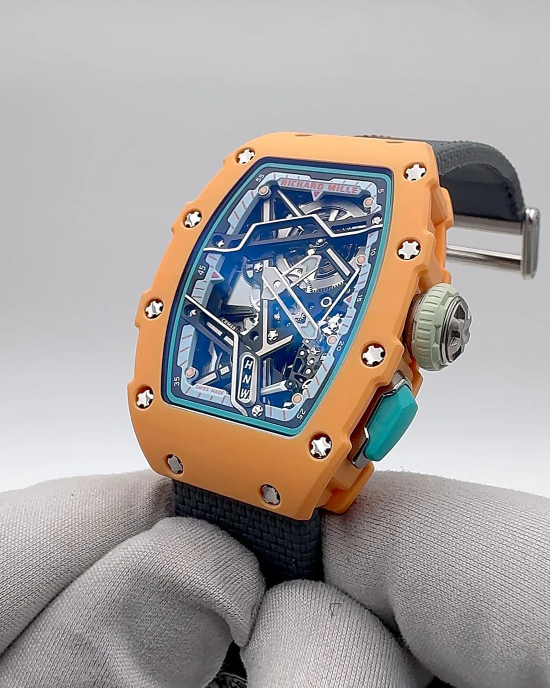 Richard Mille RM 07-04 Salmon Dial super clone swiss machine