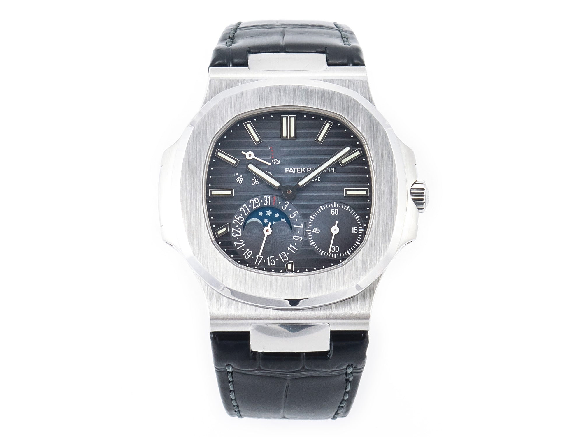 Patek Philippe Nautilus Moon Phase Super Clone Swiss Machine