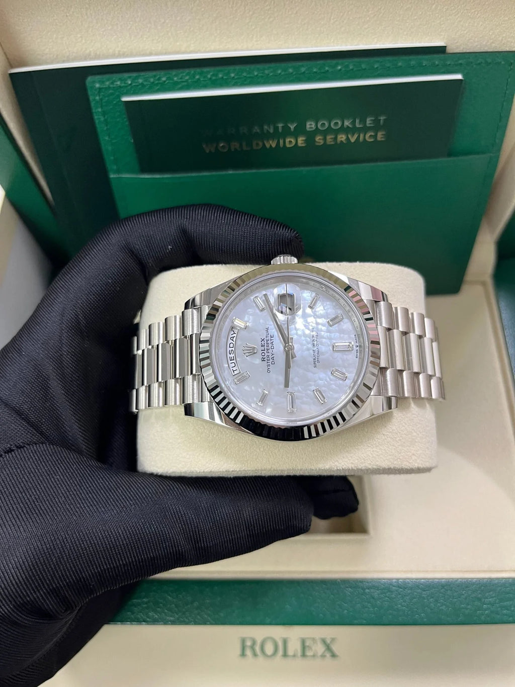 Rolex DayDate Mother Of Pearl Super Clone Swiss Machine