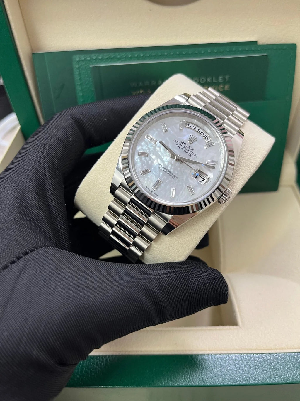 Rolex DayDate Mother Of Pearl Super Clone Swiss Machine