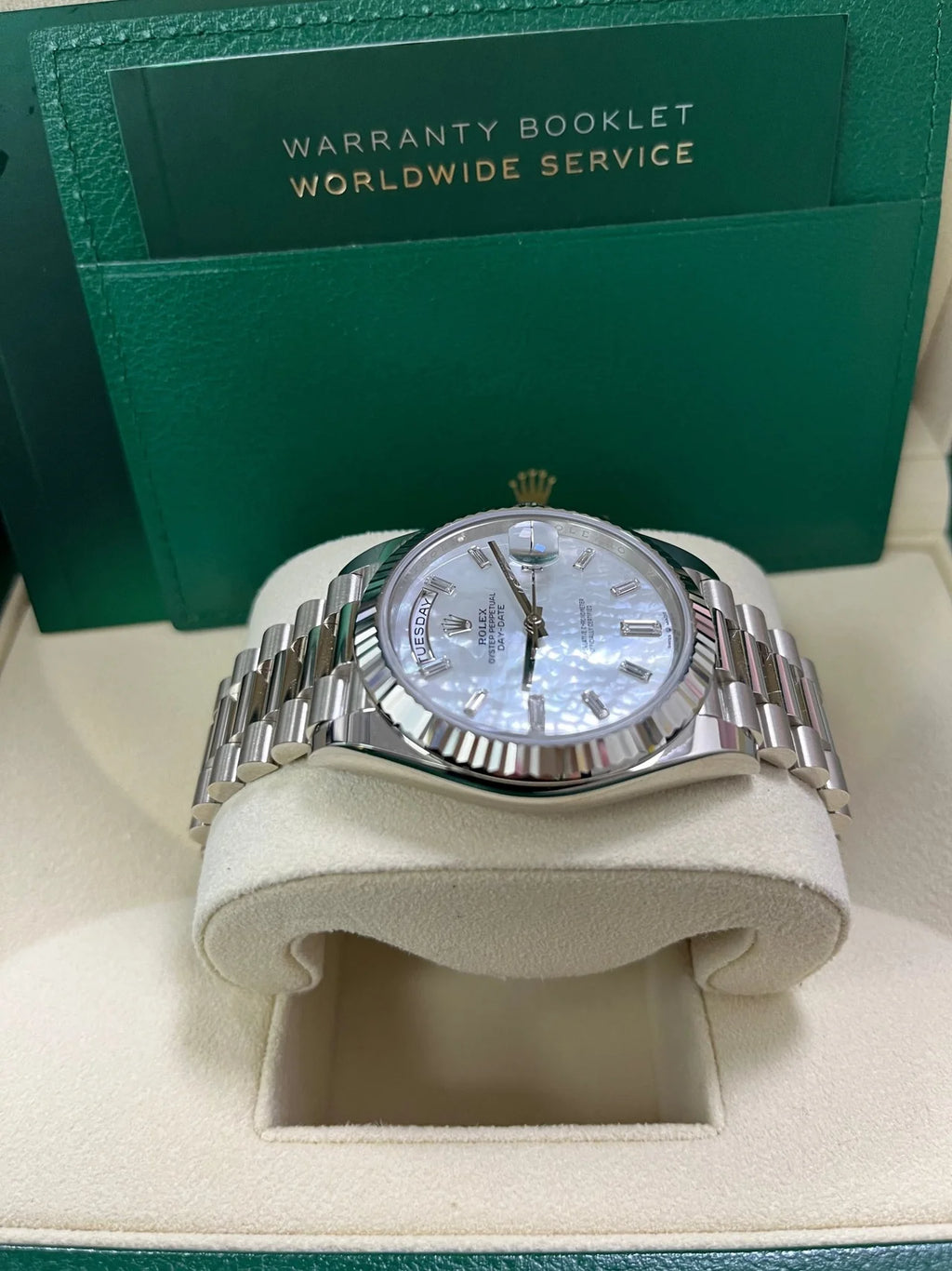 Rolex DayDate Mother Of Pearl Super Clone Swiss Machine