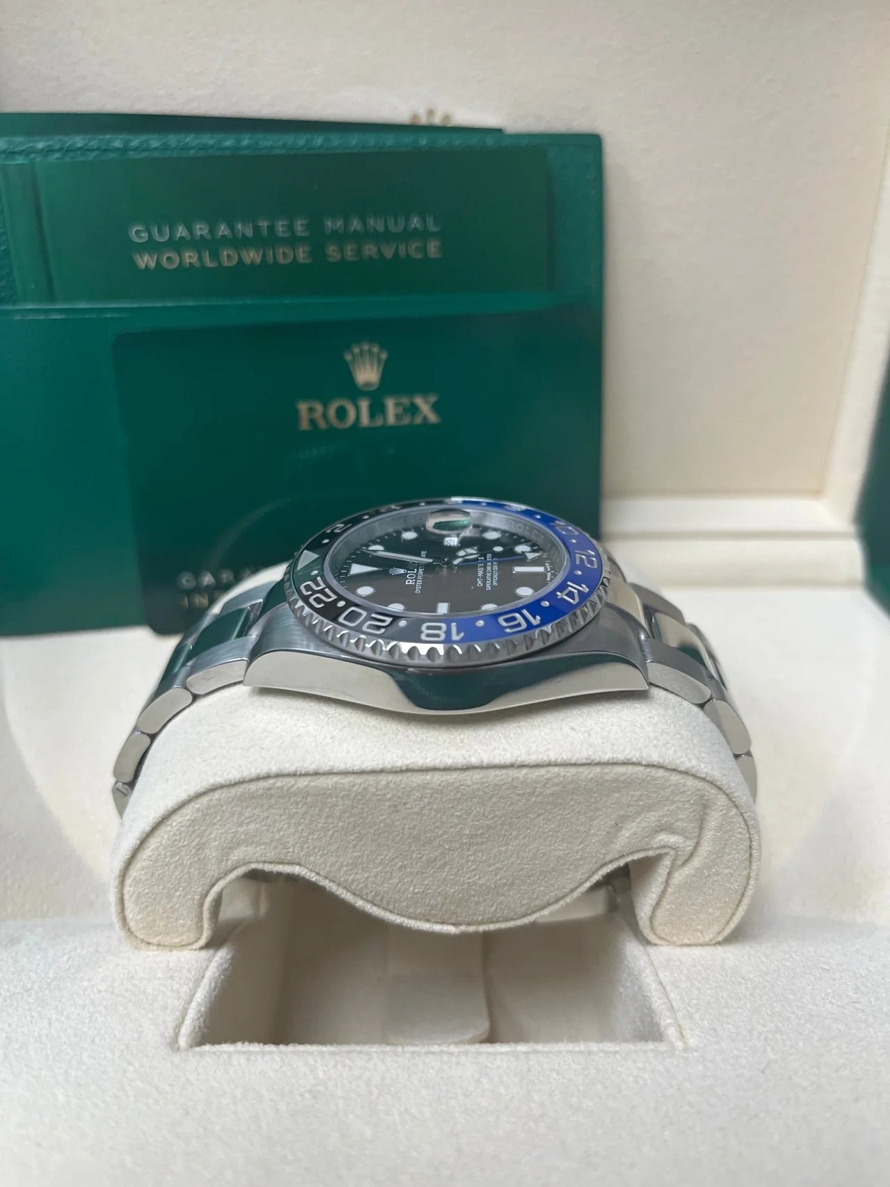 Rolex GMT Master batman Super Clone Swiss Machine