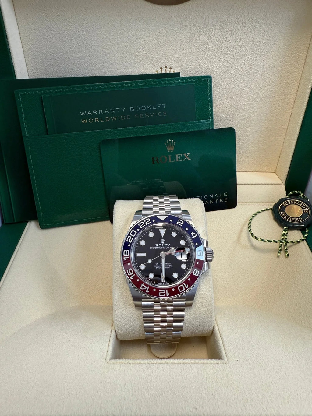 Rolex GMT Master pepsi Super Clone Swiss Machine